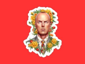 Michael Keaton Sticker