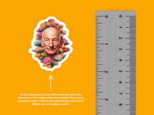 Patrick Stewart Sticker