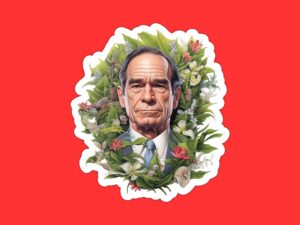 Tommy Lee Jones Sticker