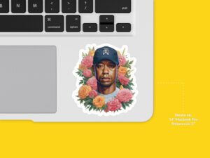 Tiger Woods Sticker