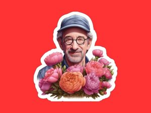 Steven Spielberg Sticker