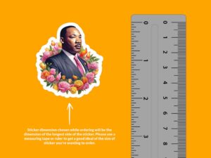 Martin Luther King Jr. Sticker