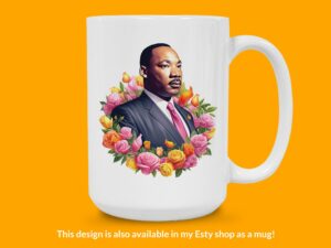 Martin Luther King Jr. Sticker
