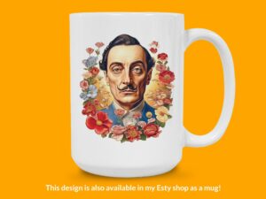 Salvador Dali Sticker