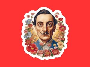 Salvador Dali Sticker