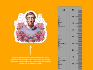 Bill Gates Sticker