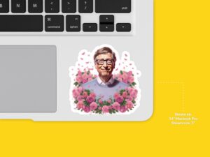 Bill Gates Sticker
