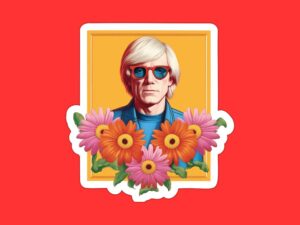Andy Warhol Sticker