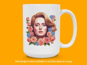 Adele Sticker