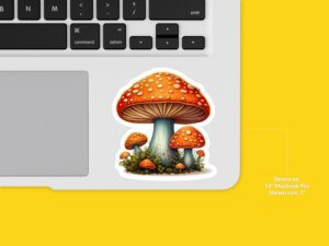 Mushroom Sticker