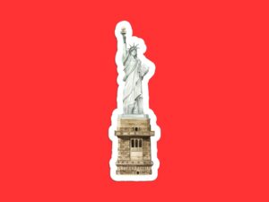 Statue of Liberty Sticker