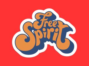 Free Spirit Sticker