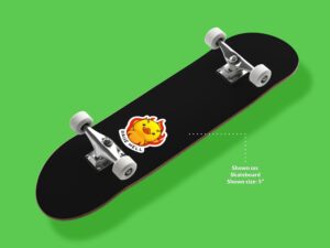 Raise Hell Duck Sticker