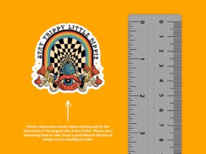 Stay Trippy Little Hippie Sticker