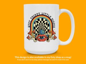 Stay Trippy Little Hippie Sticker