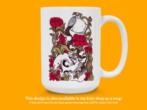 Death or Coffee Sticker