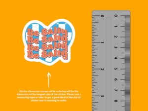 Be Salty Sticker