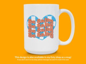 Be Salty Sticker
