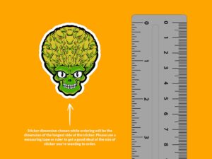 Mars Attacks Sticker