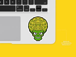 Mars Attacks Sticker