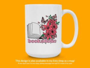 Bookaholic Sticker