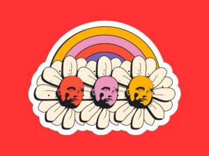 Flower Child sticker