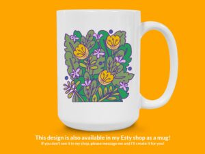 Summer Flowers Sticker