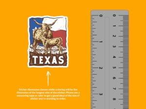 Texas Longhorn Sticker
