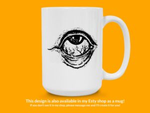 Creepy Eyeball Sticker