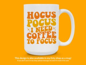 Hocus Pocus Coffee Sticker