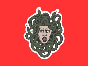 Medusa Sticker