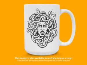 Medusa Sticker