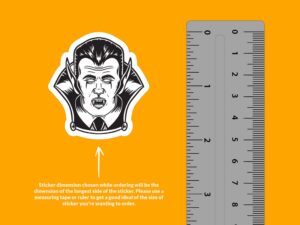 Vampire Dracula Sticker