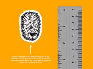 Mummy Sticker