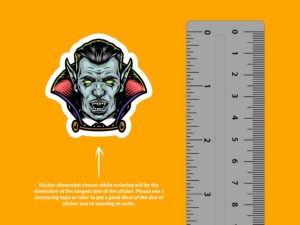 Dracula Sticker