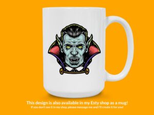 Dracula Sticker