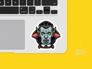 Dracula Sticker