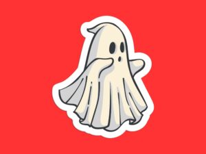 Ghost Sticker