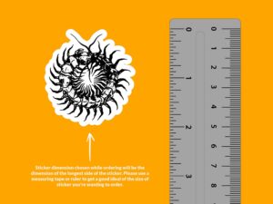 Centipede Sticker