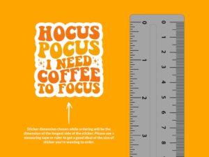 Hocus Pocus Coffee Sticker
