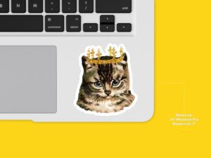 Royal Kitten Sticker