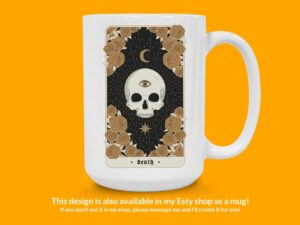 Death Tarot Card Sticker