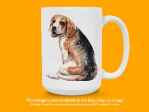 Cute Beagle Sticker