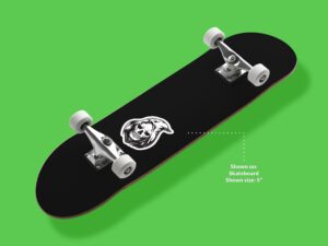 Skeleton Grim Reaper Sticker