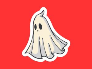 Ghost Sticker