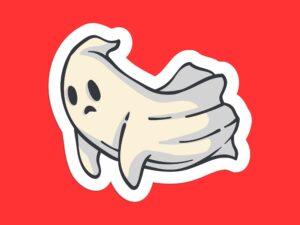 Ghost Sticker