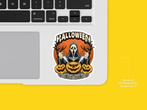 Halloween Reaper Sticker