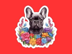 French Bulldog Sticker