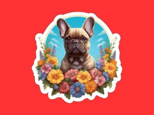 French Bulldog Sticker