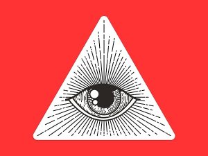 All Seeing Eye Sticker